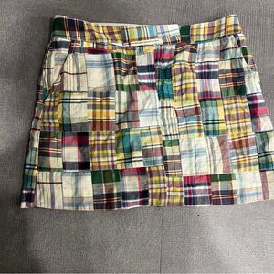 JCrew Vintage Plaid Patchwork Skirt - Multicolor Size 2